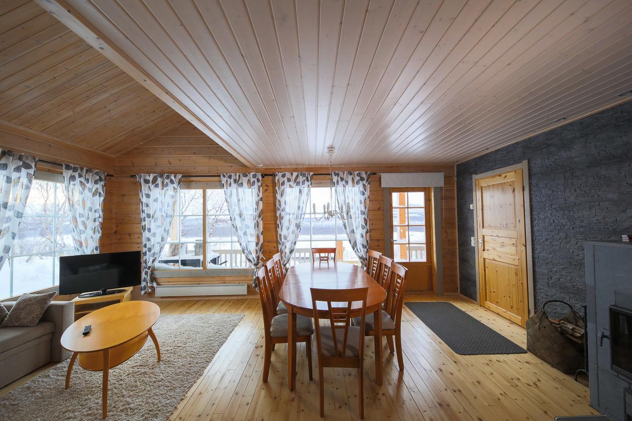 Arctic Aurora Borealis Cottages Nuorgam Buitenkant foto