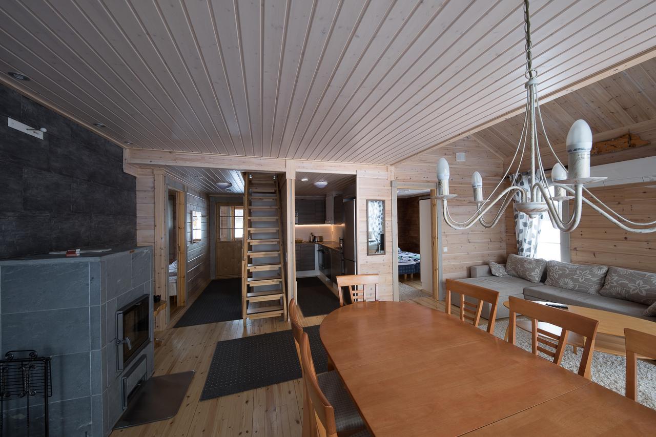 Arctic Aurora Borealis Cottages Nuorgam Buitenkant foto