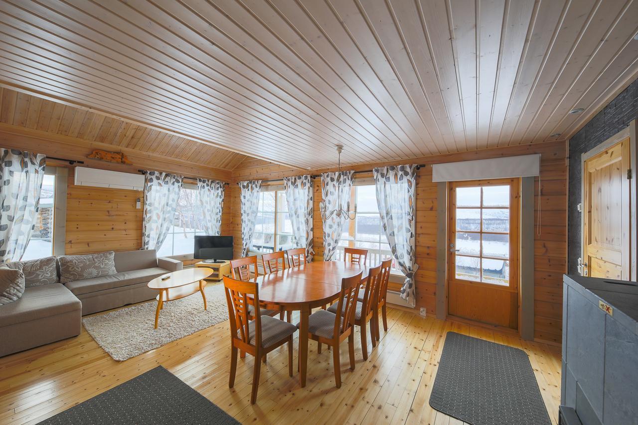 Arctic Aurora Borealis Cottages Nuorgam Buitenkant foto